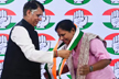 Karnataka BJP leader Tejaswini Gowda joins Congress ahead of LS polls